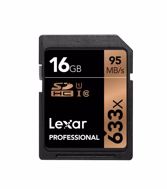 کارت حافظه Lexar 16GB 633x UHS-I SDHC