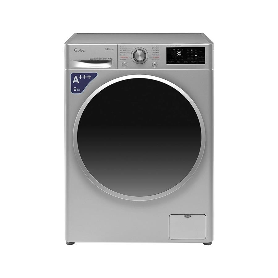 ماشین لباسشویی جی پلاس مدل GWM-L807S ظرفیت 8 کیلوگرم