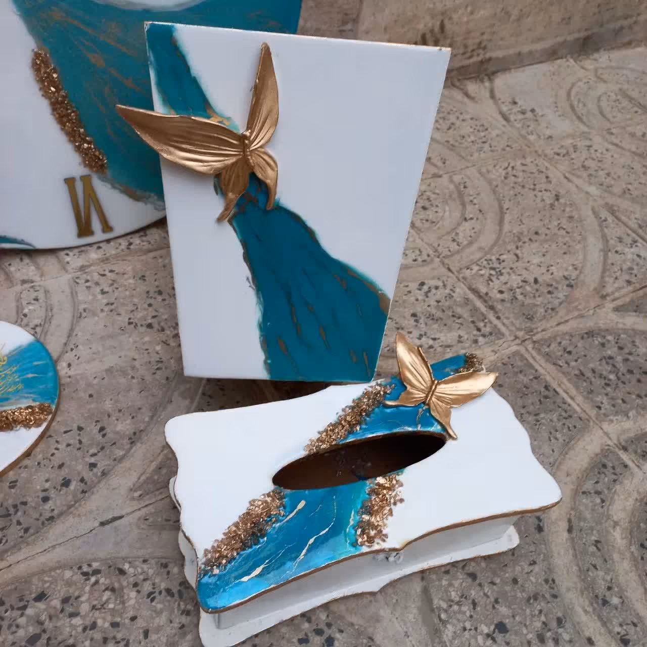 سطل و جا دستمال