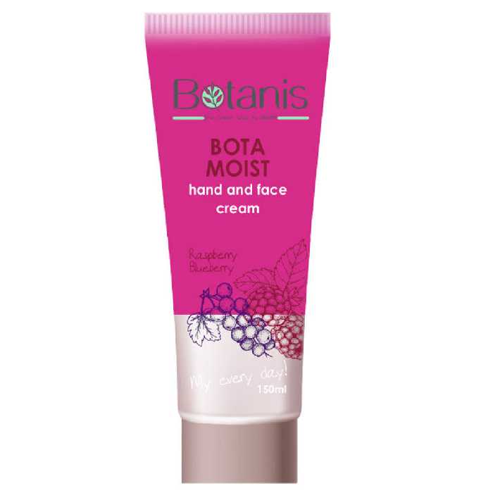 کرم مرطوب کننده دست و صورت بوتانیس حاوی بلوبری و تمشک حجم 150 میل (202781)