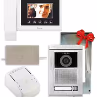 پکیج کامل آیفون تک واحدی  سیماران طرح فرداد و مانیتور4.3 اینچ با حافظه