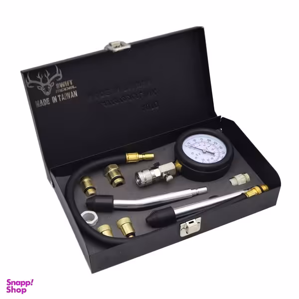 دستگاه کمپرس سنج سیلندر مدل سویفت کد YP-TAIWAN-300PSI مجموعه 10 عددی