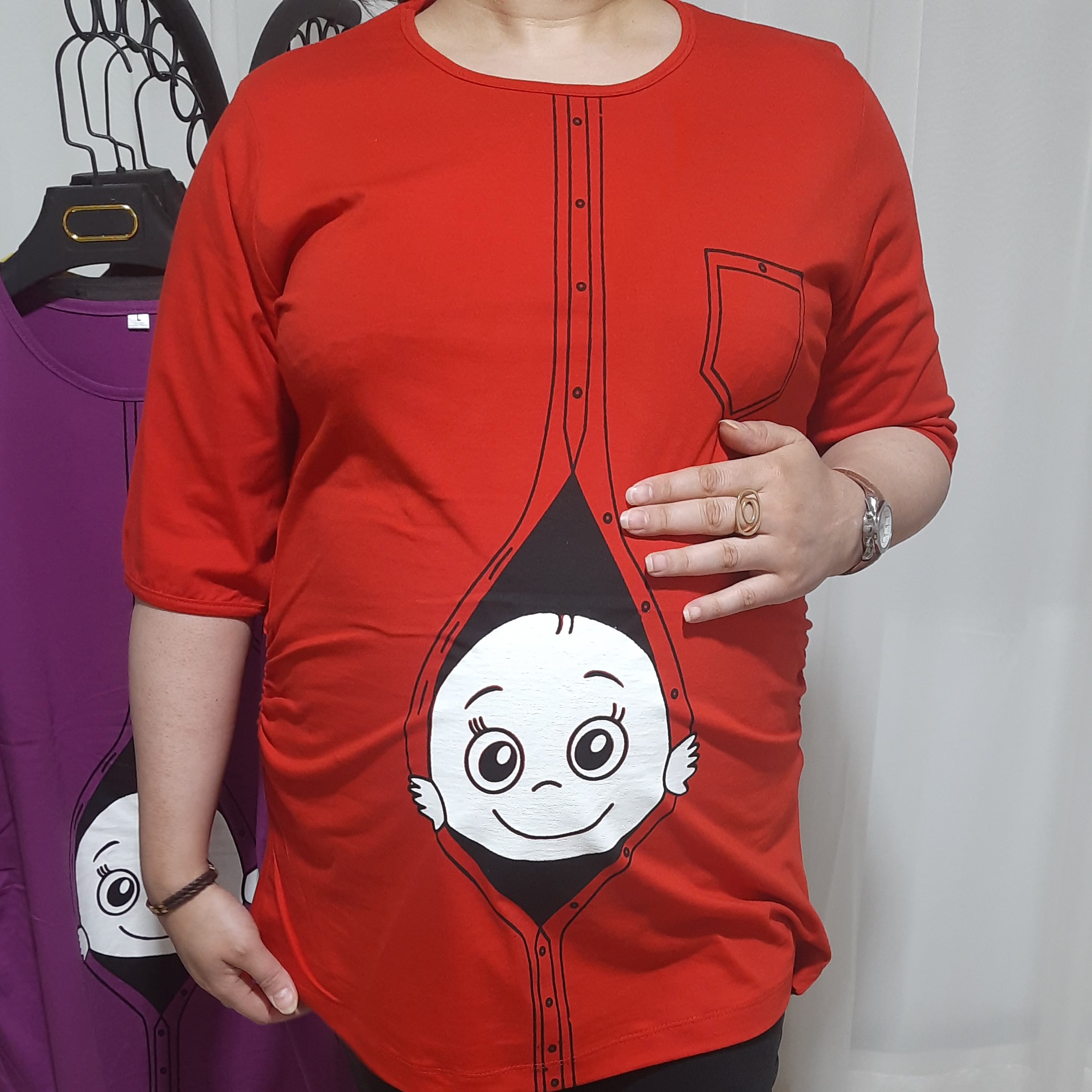 ست تیشرت و شلوار فانتزی مدل زیپی