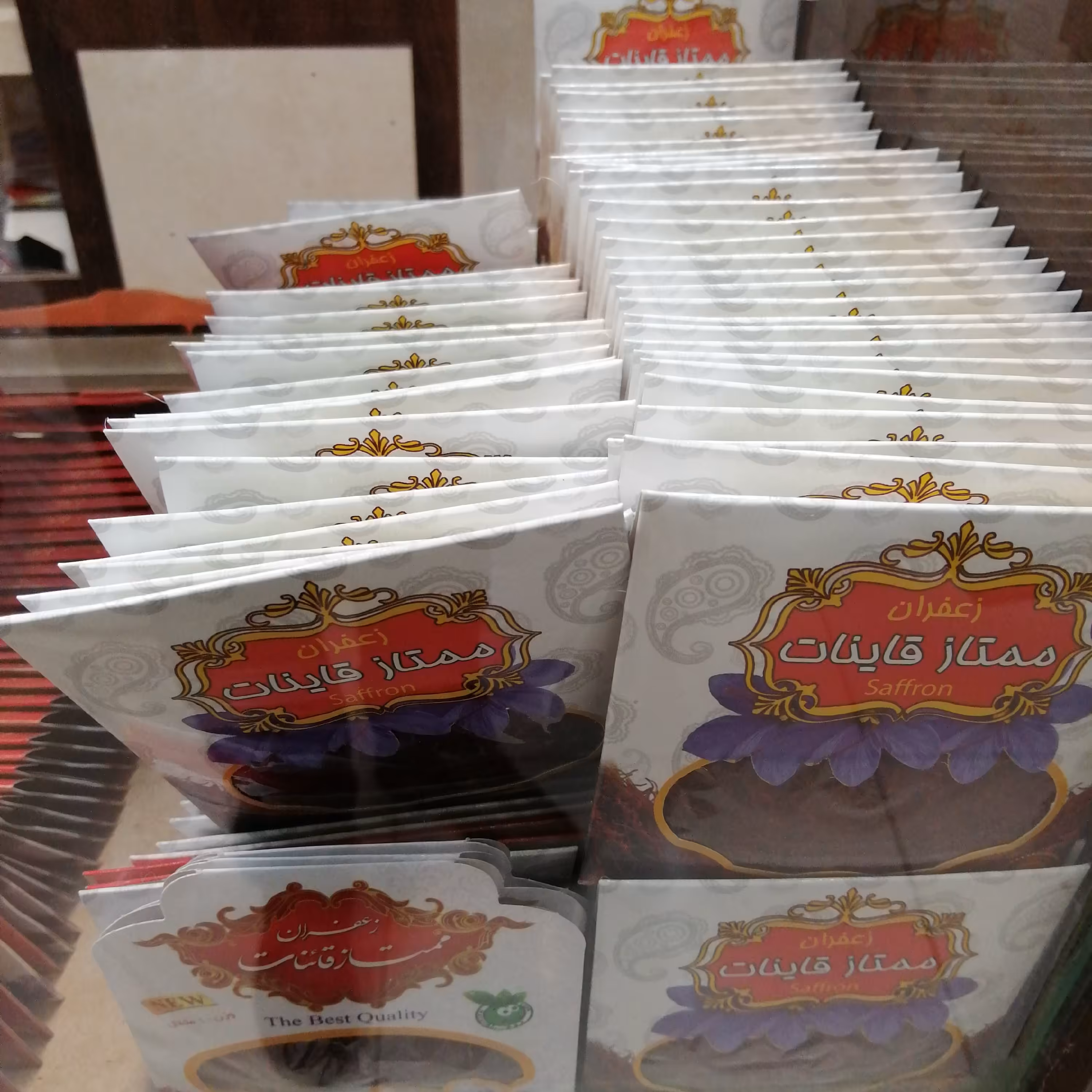 پک پنج عددی زعفران سرگل ممتاز یک مثقال برداشت پاییز 1402 محصول جنوب خراسان و قائنات تضمین کیفیت 