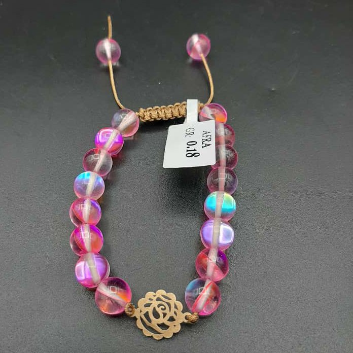 دستبند بند سنگی26وطلا180سوت