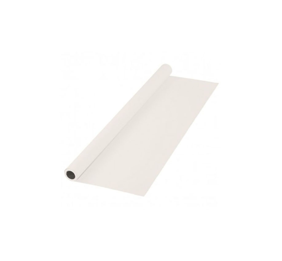 پرده سفید 2x3 لوله پلاستیکی (فون مخمل)