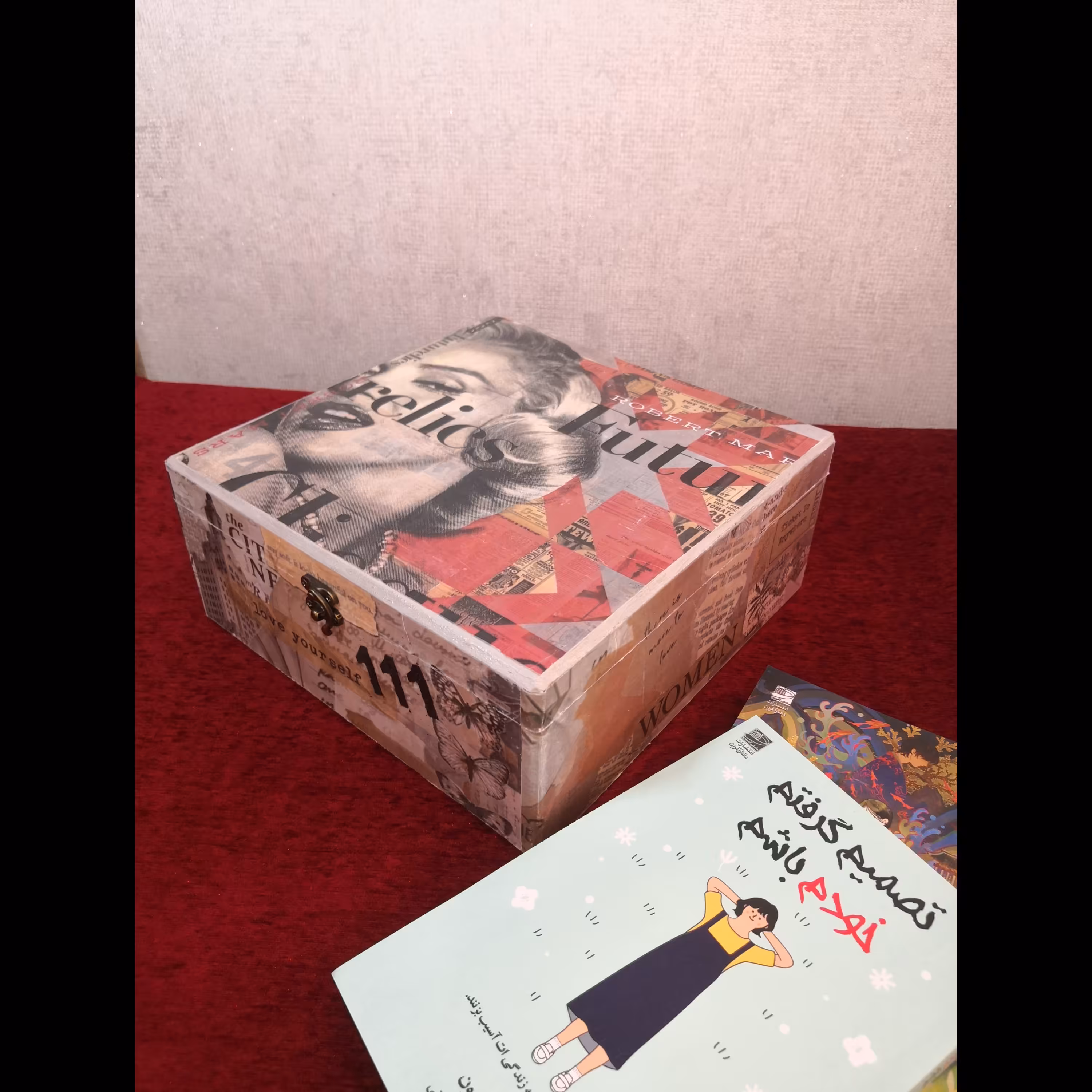 باکس  هدیه چوبی