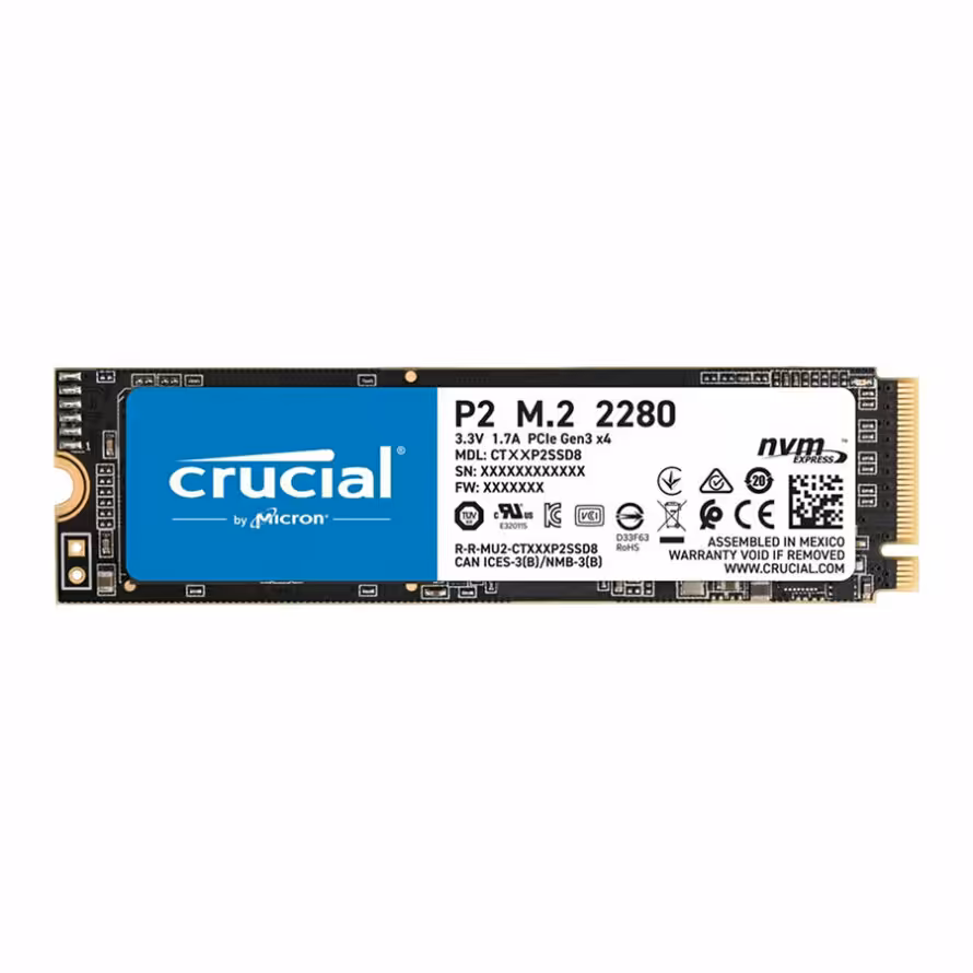 اس اس دی کروشیال P2 M.2 2280 NVMe 1TB