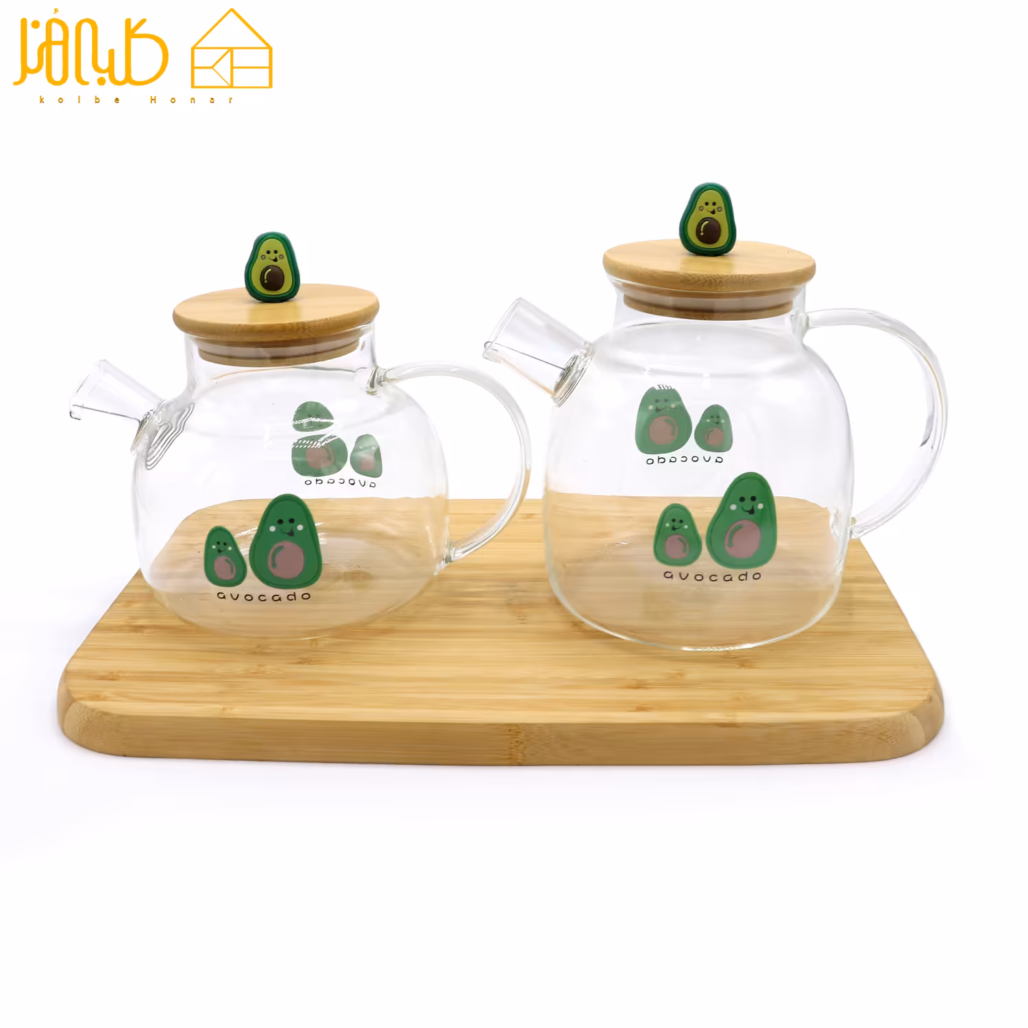 قوری چوب میوه 1000 کد 52