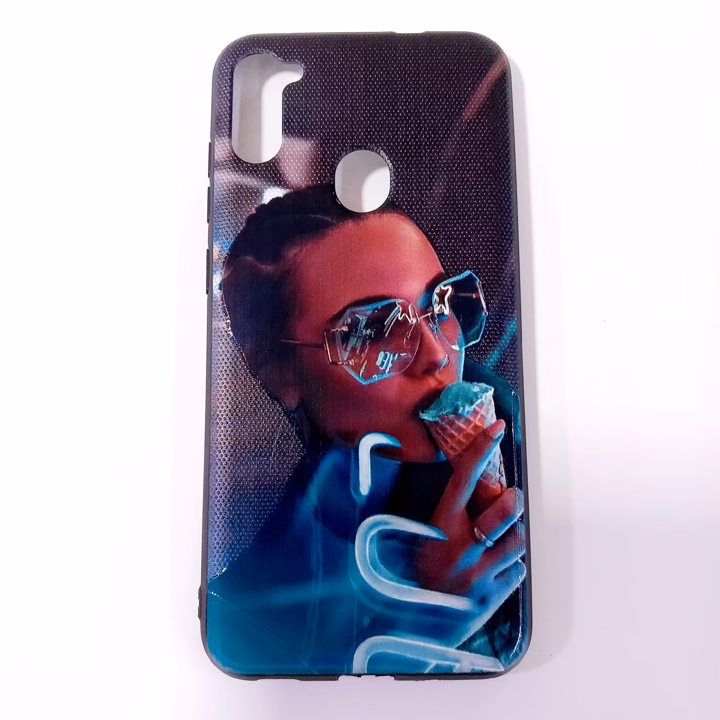 قاب طرح دار SAMSUNG A11 طرح دختر و بستنی