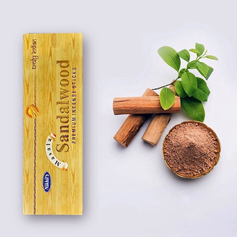 عود sandal wood صندل دست ساز 50 گرمی هندی