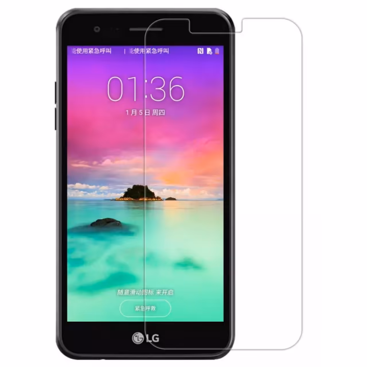 محافظ صفحه نمایش گلس نیلکین مدل Amazing H برای گوشی ال جی K10(2017)