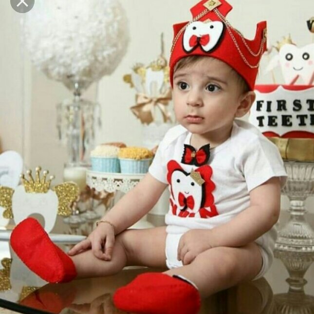 ست دندونی پسرونه قرمز