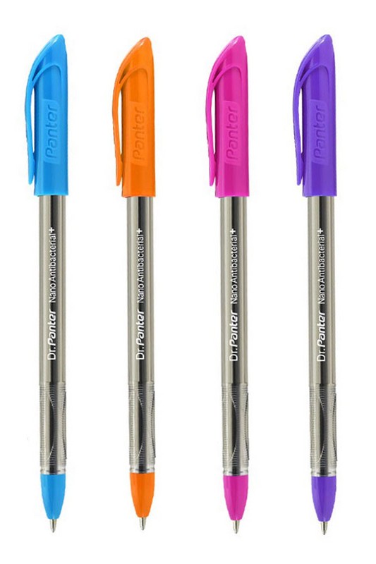 خودکار glass 0.7 رنگی dp 105 فوق روان نانو آنتی باکتریال دکتر پنتر