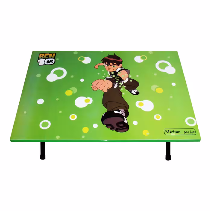 میز تحریر پایه کوتاه میزیمو طرح بن تن 3 کد 3201