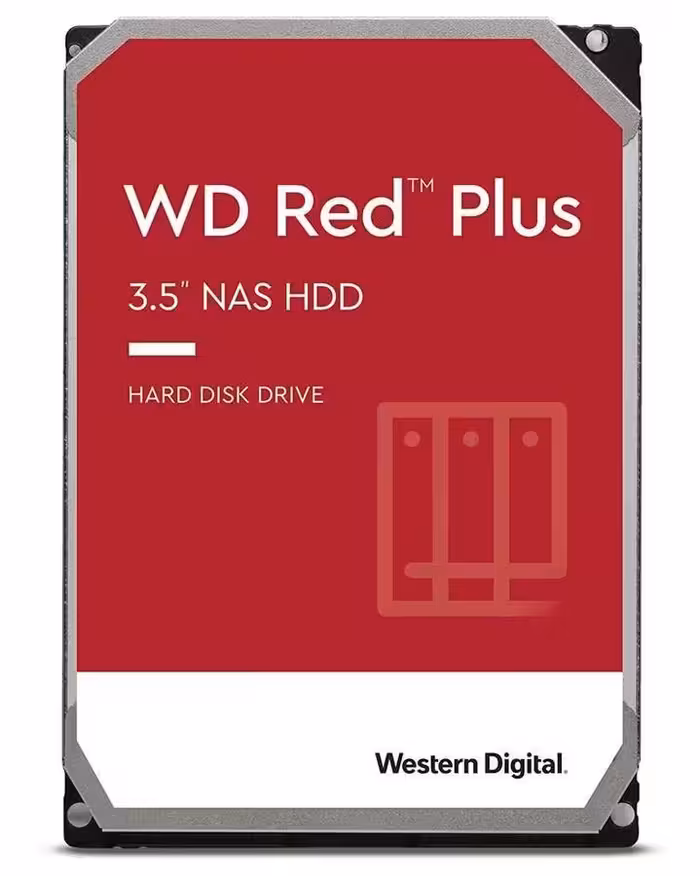 هارددیسک اینترنال وسترن دیجیتال سری Red Plus ظرفیت 14 ترابایت