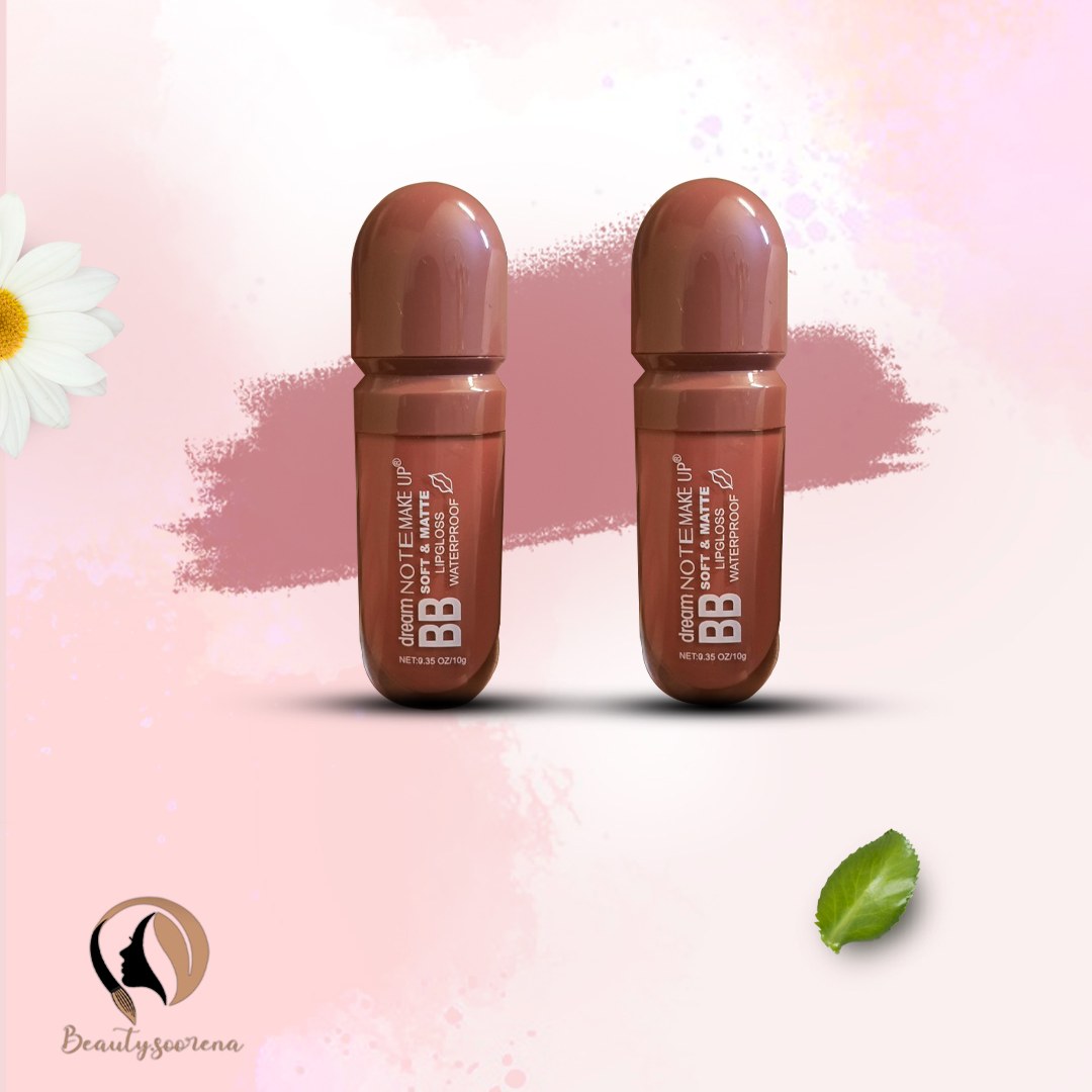رژ مایع 24 ساعته BB دارای 6 رنگ بندی مختلف و ماملا ضد آب