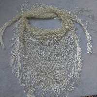 روسری دستبافت بزرگ طرح سنتی گیلان.شال دستبافت.قلاب بافی.رودوشی.
