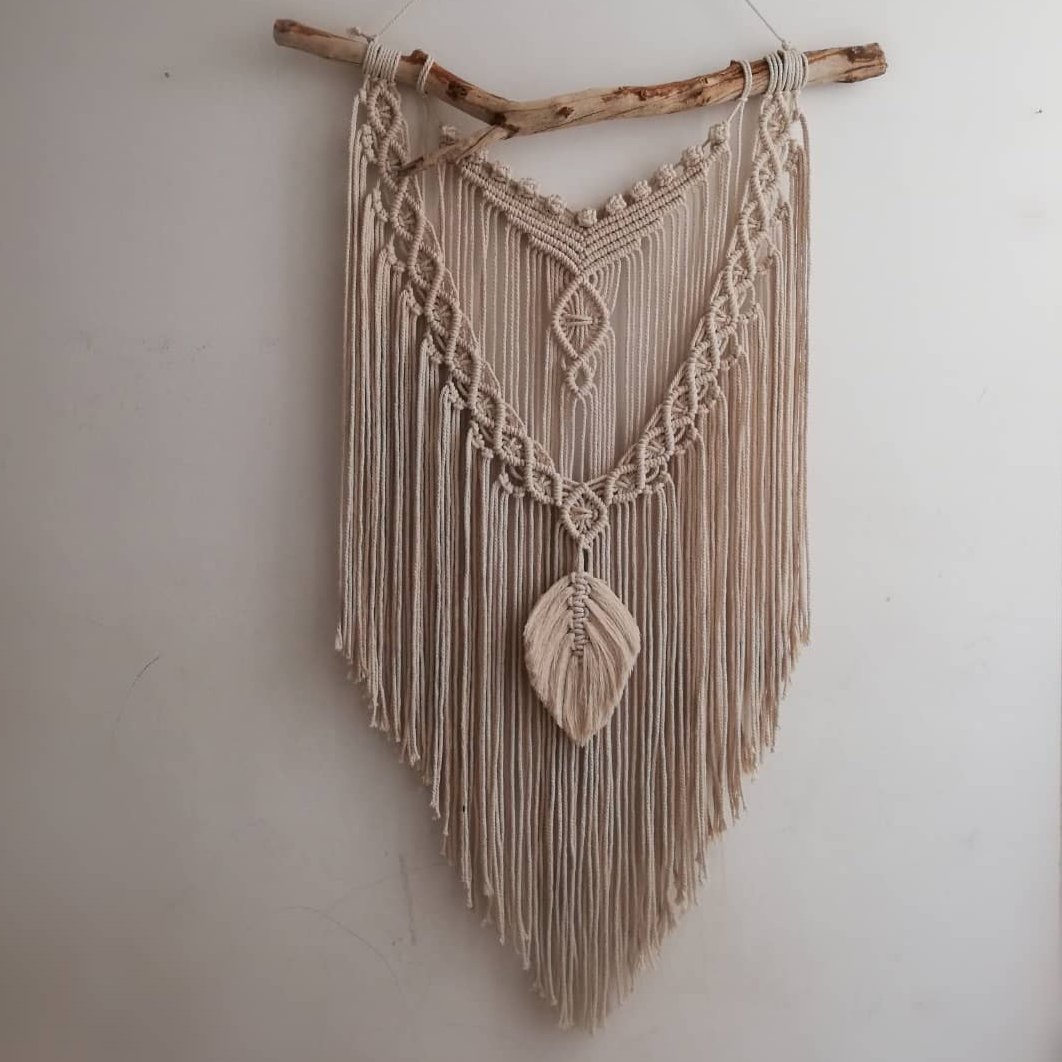 دیوارکوب مکرومه جدید