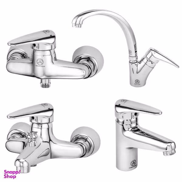 ست شیرآلات قهرمان مدل ایتالیایی