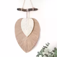 دوبرگ مکرومه برند خاتون 