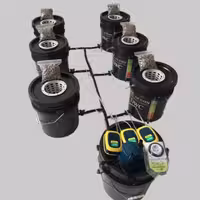 سیستم هیدروپونیک 6 سطله