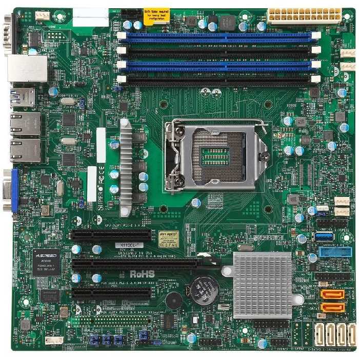 مادربرد سرور  سوپر میکرو مدل MBD-X11SSL-F