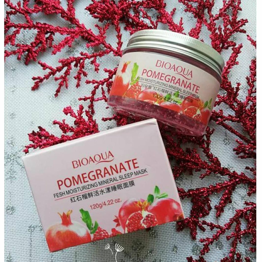 #ماسک خواب  ضدچروک انار بیواکوا 

120 mil
BIOAQUA Red Pomegranate Sleeping Mask