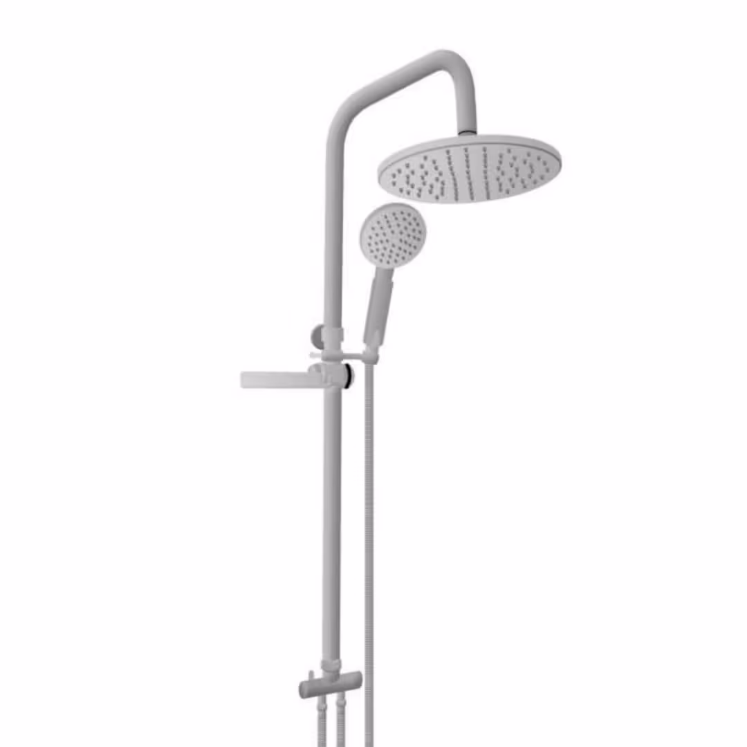 علم دوش گرد سفید