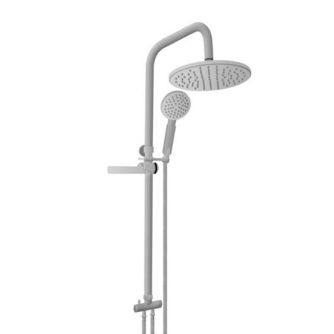 علم دوش گرد سفید