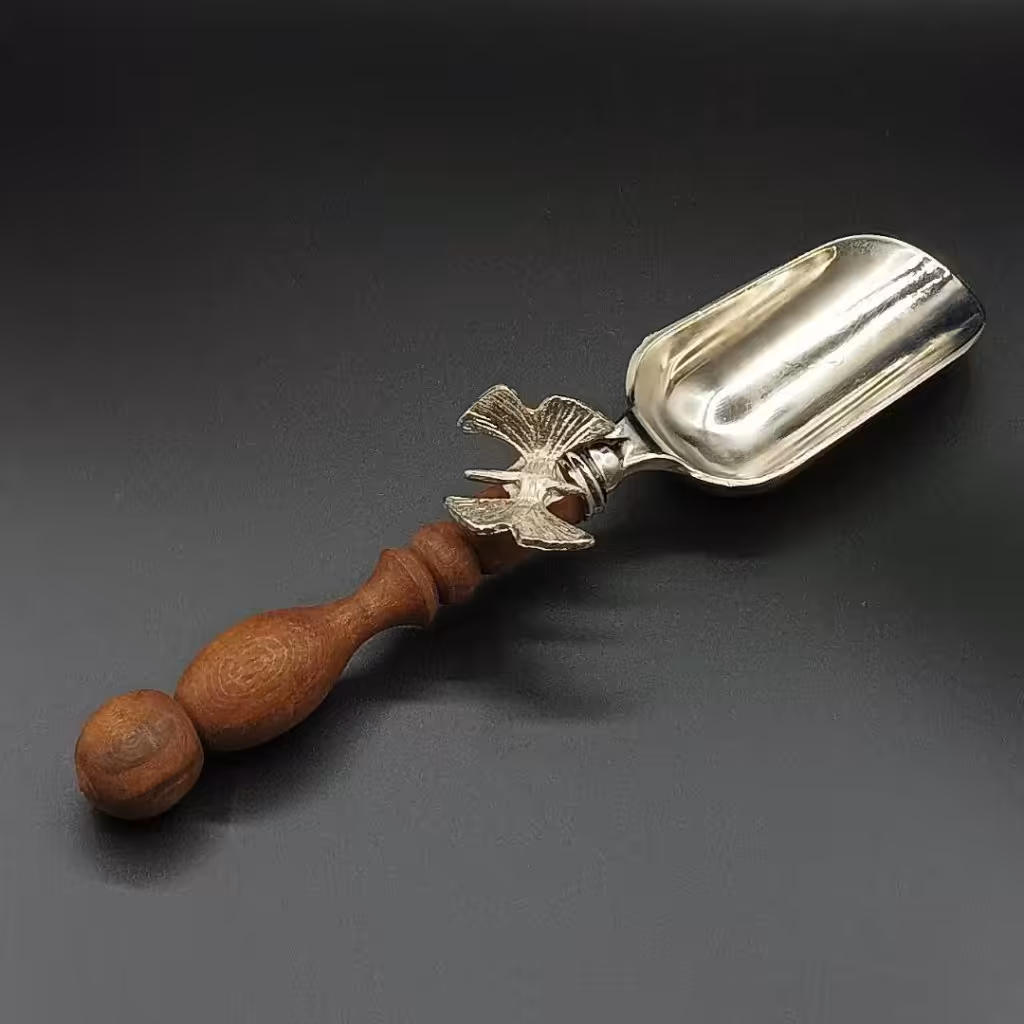قاشق آجیل دسته چوب