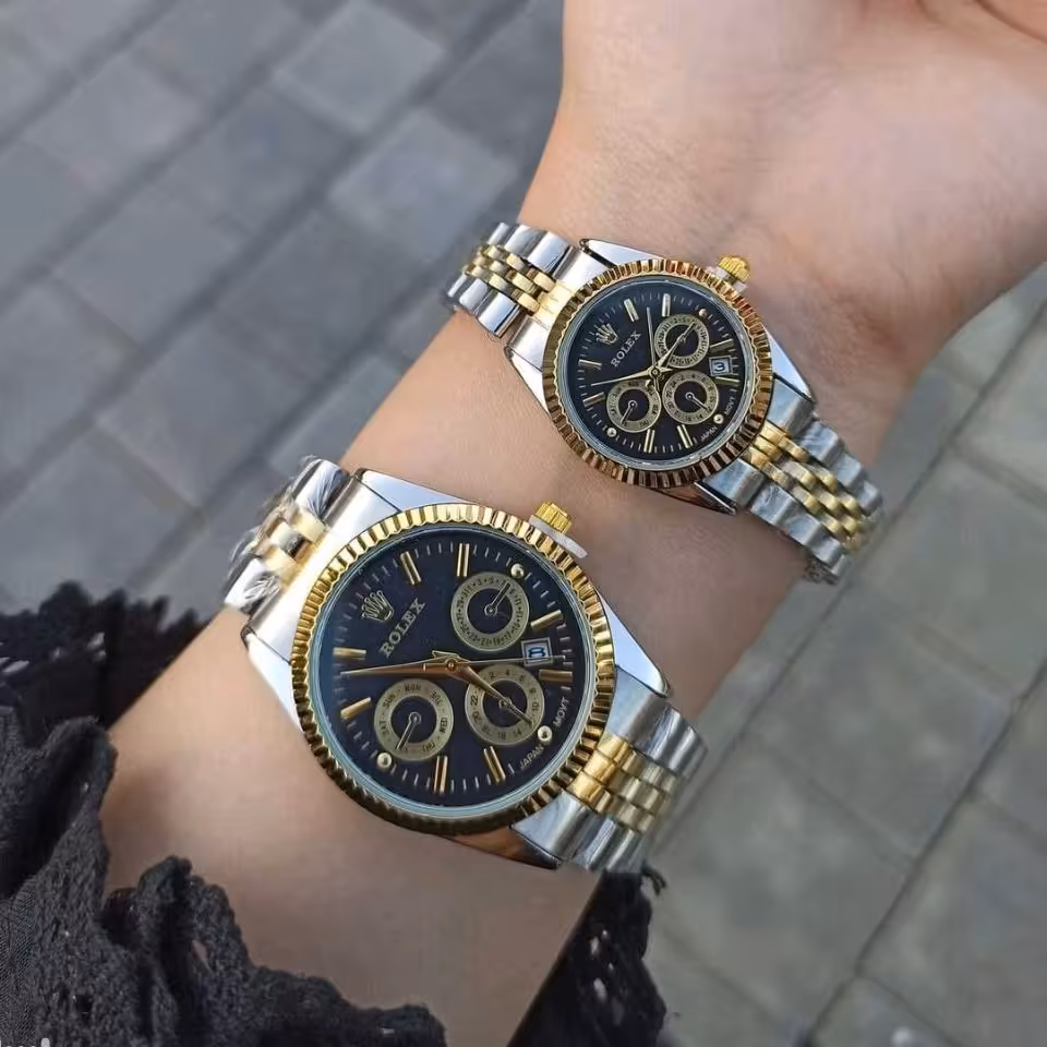 ساعت مچی برند رولکس ست مردانه زنانه 