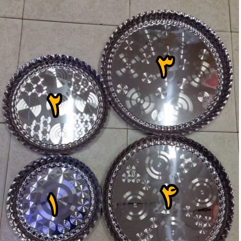 سینی استیل دالبری سایز 3