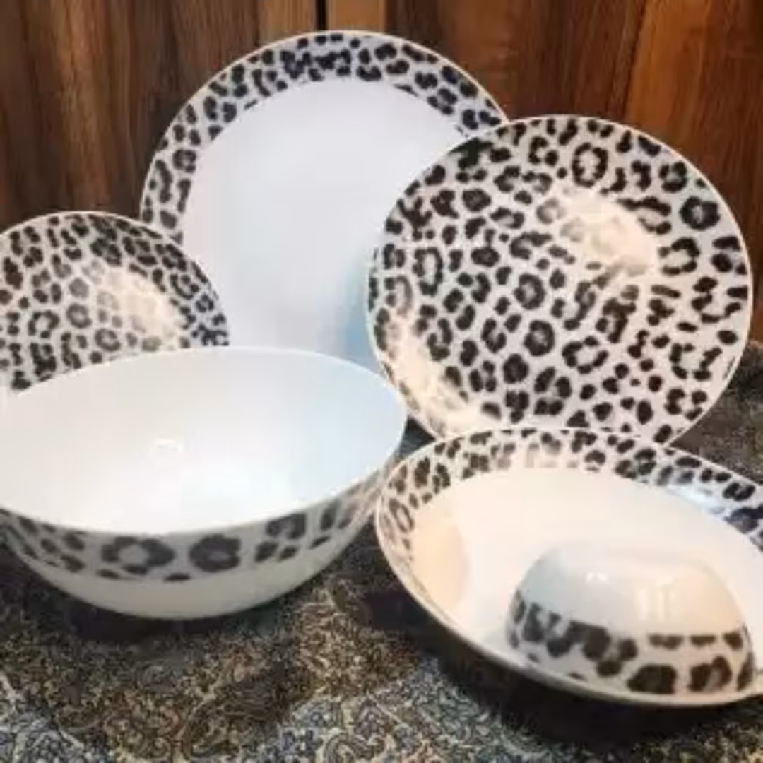 سرویس آرکوپال طرح پلنگی طوسی 2