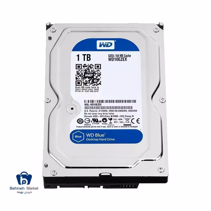 هارد اینترنال وسترن دیجیتال مدل Blue ظرفیت 1 ترابایت
