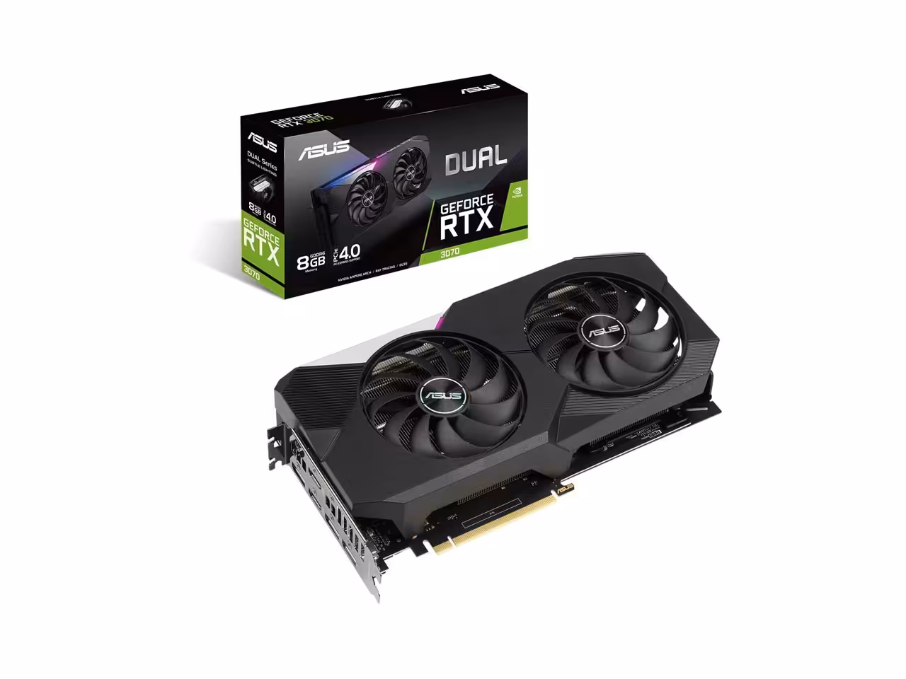 کارت گرافیک ایسوس DUAL-RTX3070-O8G