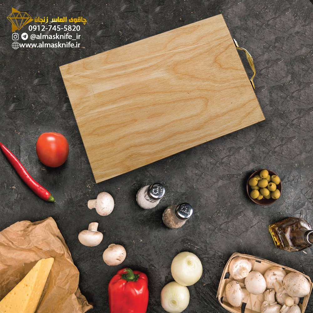 تخته گوشت چوبی محکم