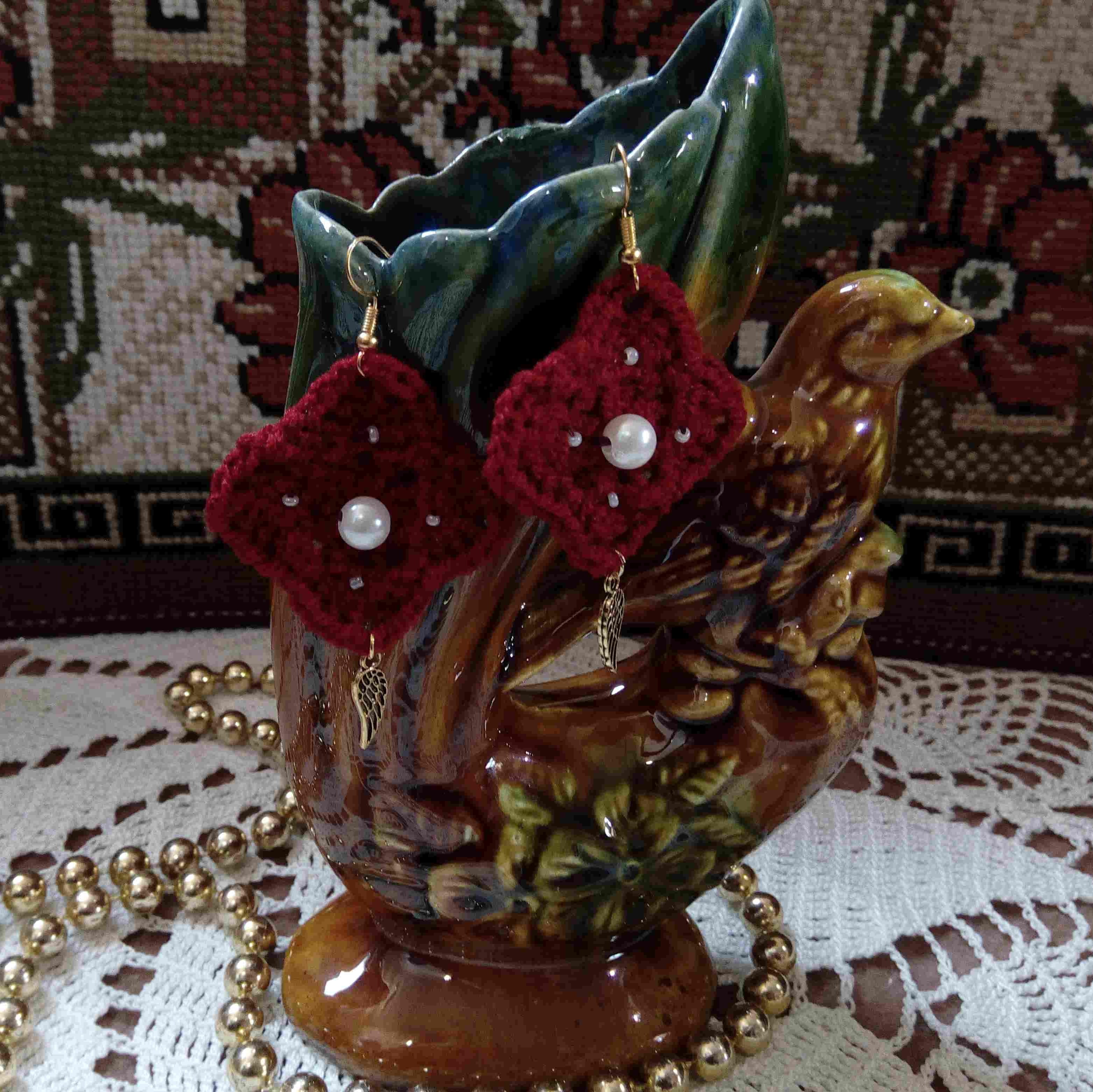 گوشواره طرح پرواز کد 01