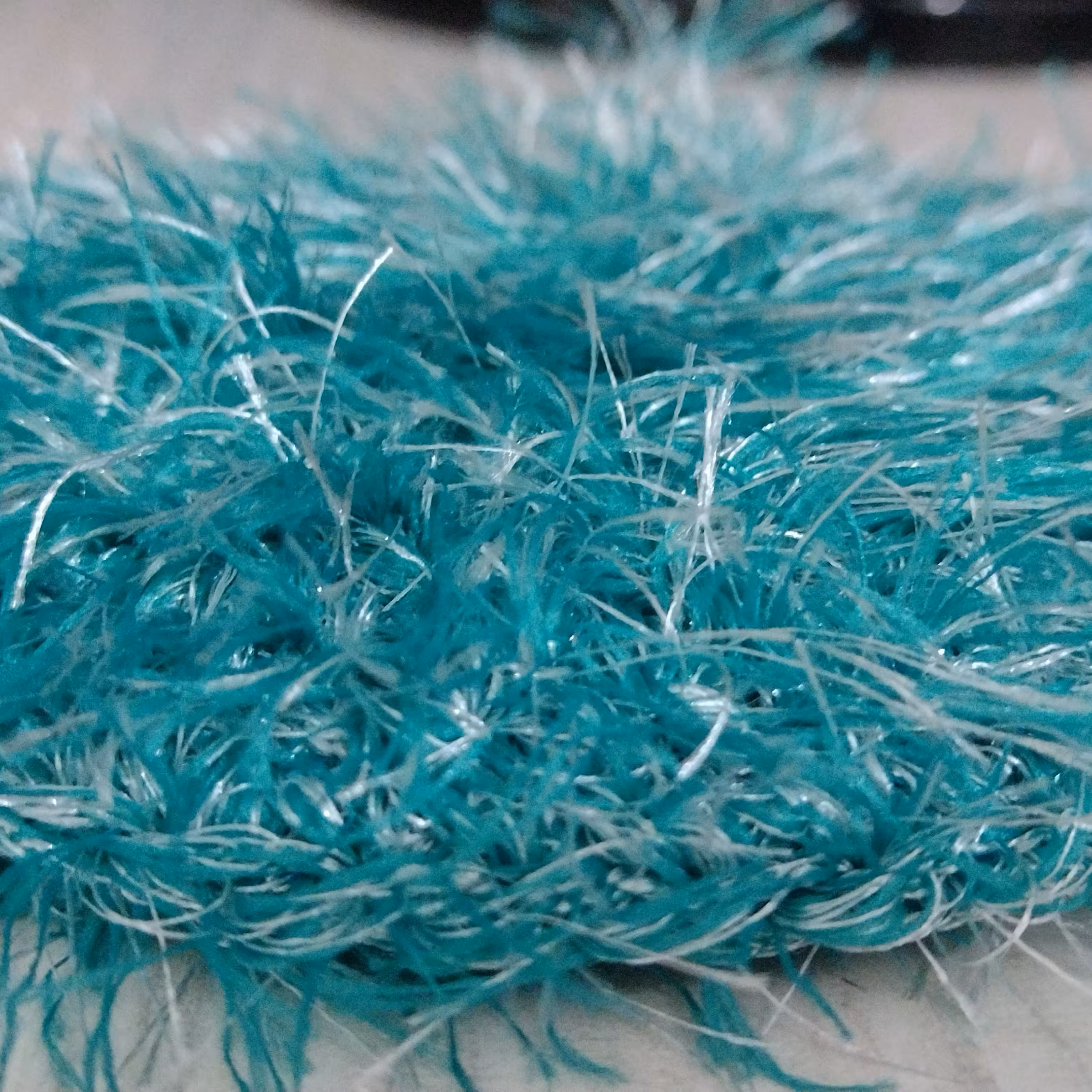 اسکاچ قلاب بافی یوموش دایره ای ( کف دهی عالی ) ( زیبا و ضخیم )