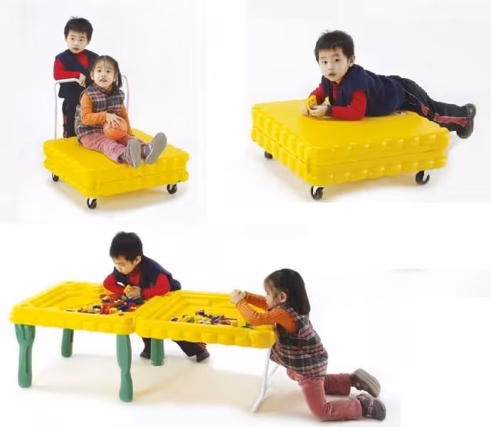 میز شن بازی 3 کاره کد fu16