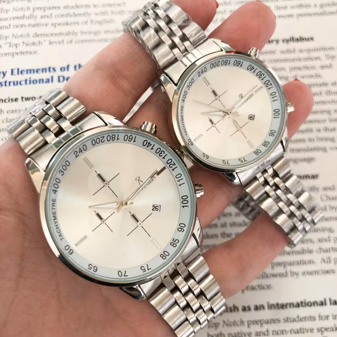 ست و تک زنانه مردانه ساعت مچی تاچیمتر دار  رومانسون موتور شرکتی ROMANSON