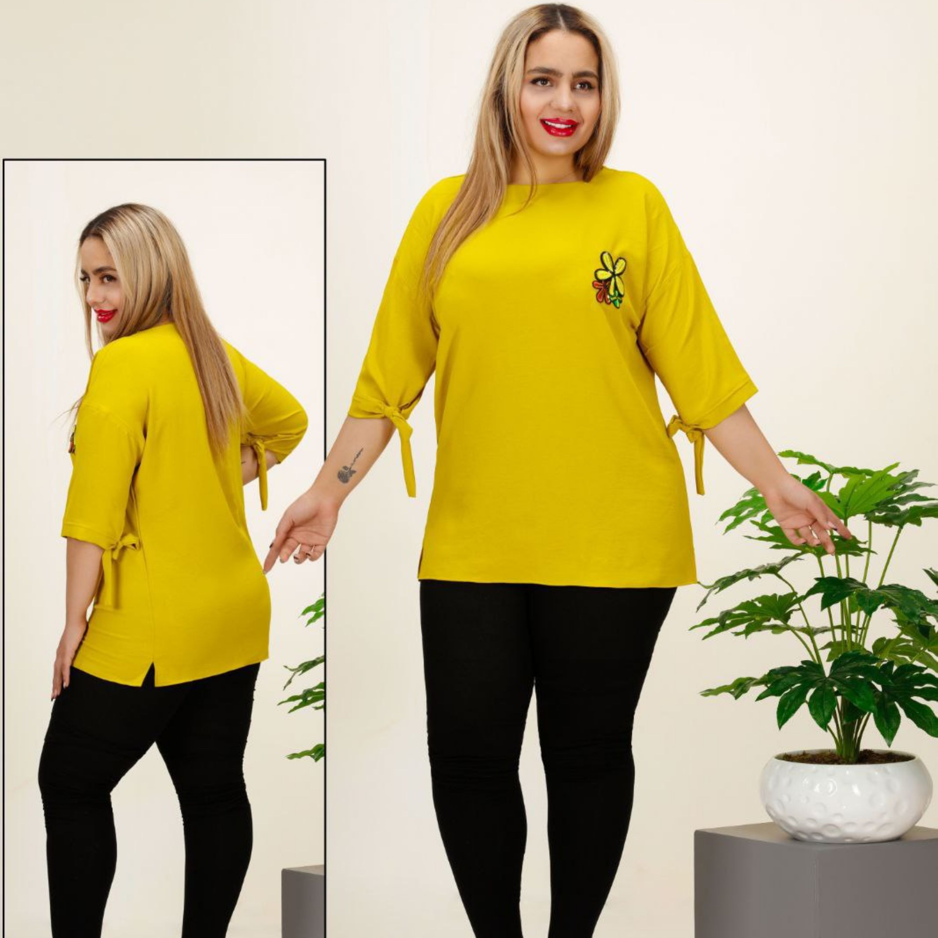 تونیک ابر و بادی فری سایز مناسب سایز 40 تا 50 رنگبندی