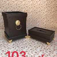 سطل و جادستمال MDF