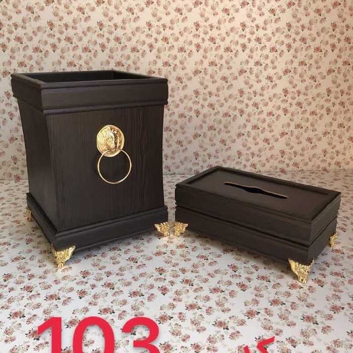 سطل و جادستمال MDF