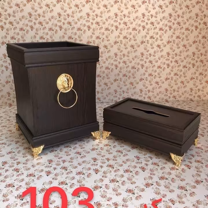 سطل و جادستمال MDF