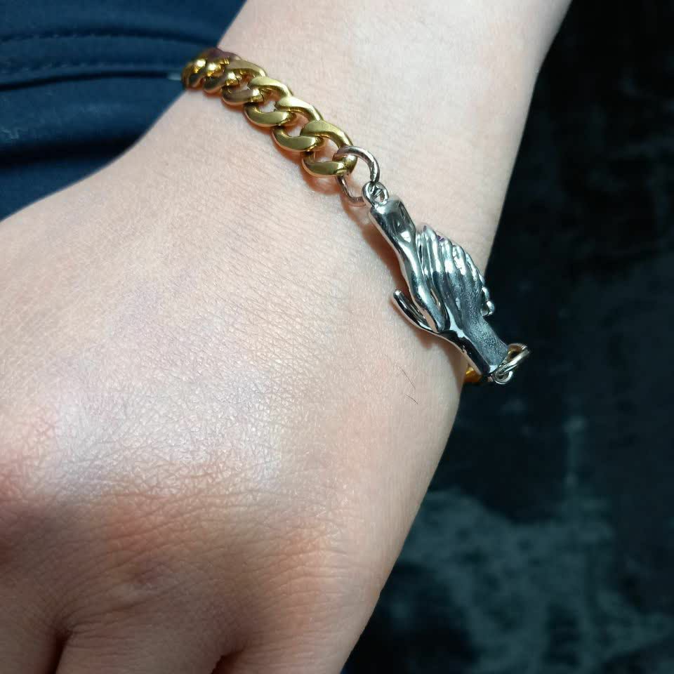 دستبند زنانه و دخترانه دست دوستی مگنت دار