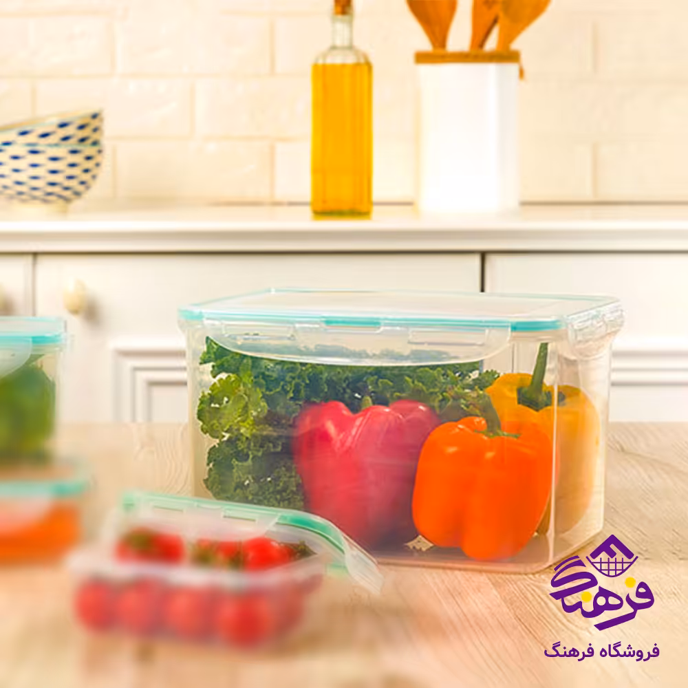 ظرف نگهدارنده 4.5 لیتر لیمون