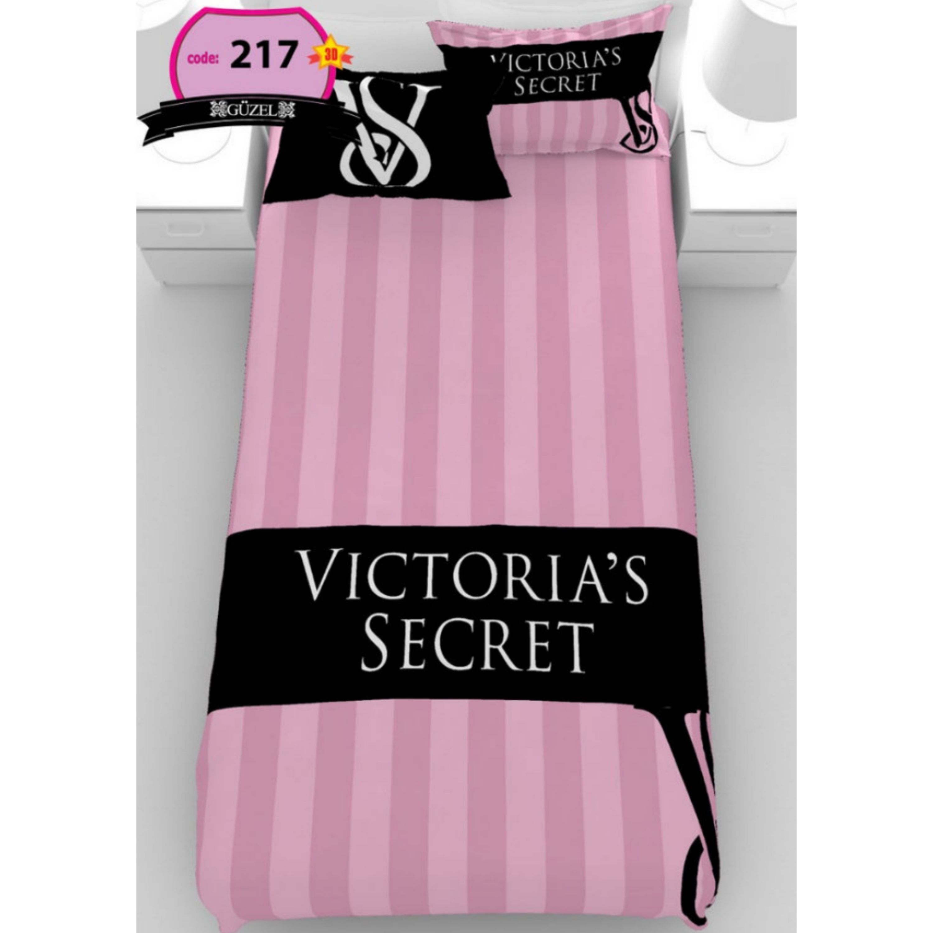 روتختی تک نفره سه بعدی برند گوزل -5 تکه -کد217