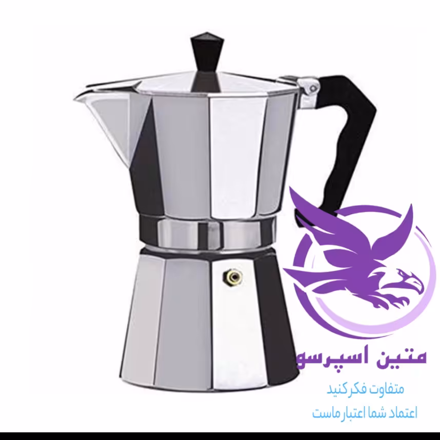 قهوه  جوش یک کاپ ساده فقط 150هزار تومان آلمنیومی رنگ کوره ای براق و نسوز