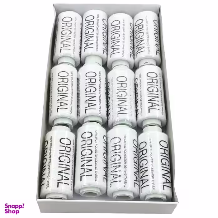 نخ خیاطی مدل WTE کد SHR-59 بسته 12 عددی
